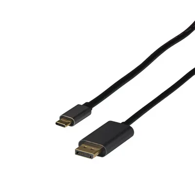 Imagen del producto de EFB EBUSBC-DP12K.2 EFB USB3.2 Adapterkabel,C-Stecker-DP20 Stecker DP1.2, 2m