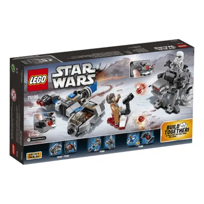 Obrázek produktu pro LEGO Star Wars Ski Speeder vs. First Order Walker Microfighters, Sada na stavění, 6 rok/roky, 216 kusů, 217 g