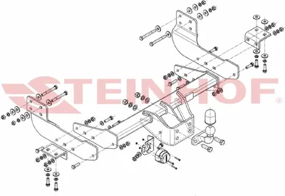 Produktbild von Z546572 Anhängerkupplung passend für FORD Transit 2014- starr