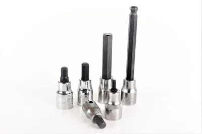 Produktbild von SALTUS 1/2" & 3/8" Innensechskant-Set 6 teilig 5-10 mm Stecknuss Sechskant Bit
