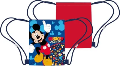 Produktbild von Mickey Maus Sporttasche 40cm Kinder Turnbeutel Disney