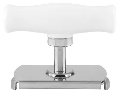 Glasdeckelöffner aus Edelstahl, verstellbar, 2,4–10,2 cm, manuell