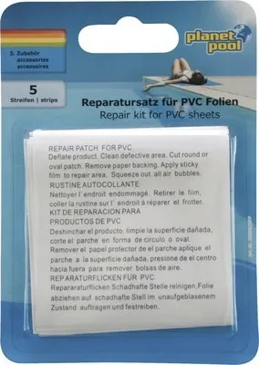 Produktbild von Gre Accessories Pvc-reparaturfolie Weiß,Blau 14.5 x 23 cm Weiß,Blau 14.5 x 23 cm