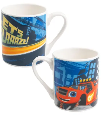 Mini-Becher aus Keramik, 230 ml, Auto-Motiv
