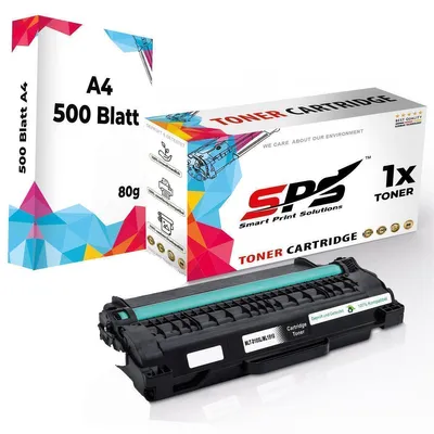 Produktbild von 1x Toner 1052L MLT-D1052L Schwarz Kompatibel für Samsung SCX-4600FN + DIN A4 Druckerpapier 500 Blatt