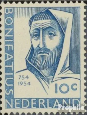 Produktbild von Briefmarken Niederlande 1954 Mi 643 (kompl.Ausg.) postfrisch Bonifatius