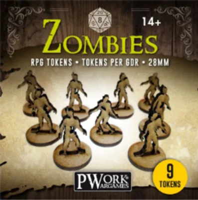 Produktbild von P&P - Tokens - Zombies