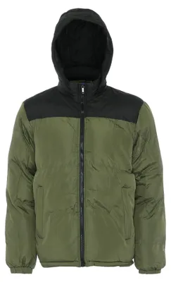 Produktbild von CALEY  Herren Wattierte Steppjacke - Grün, XXXL