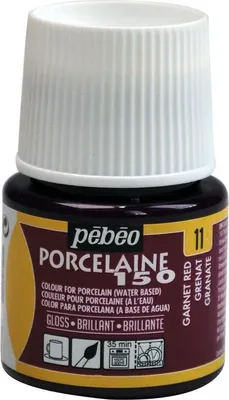 Immagine prodotto di Pebeo Porcelaine 150, 45 ml, 11 rosso granata