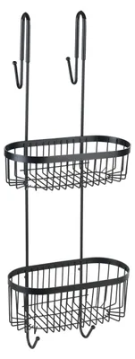Produktbild von Classic Plus Black Duschregal Serino, 2 Etagen