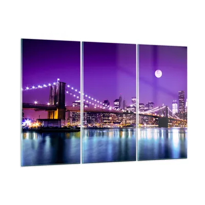 Produktbild von Bilder auf glas - Amerika wohnung architektur - 105x70cm - Glasbilder - Wandbilder - Kunstdruck - zum Aufhängen bereit - Wanddekoration aus Glas - Glas Bilder - Wandbild auf Glas - GCE105x70-2443