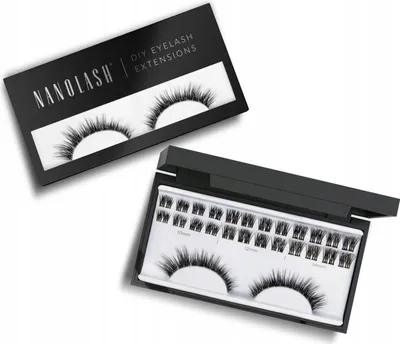 Produktbild von Cluster wimpern zur DIY Wimpernverlängerung zu Hause Nanolash HEARTBREAKER