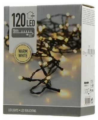 Zdjęcie produktu dla Lampki choinkowe - Wróżki - 120 diod LED - Długość: 9 metrów - Bardzo ciepła biel
