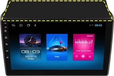 Produktbild von Autoradio mit Bluetooth und CarPlay für Fiat Ducato 3, Citroën Jumper 2 und Peugeot Boxer 2 (2016–2022) – Kompatibel mit Apple und Android – Stereoanlage mit Navigationssystem – 1 GB RAM, 16 GB interner Speicher