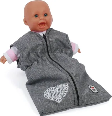 Produktbild von Bayer Chic 2000 792-76 Puppen-Schlafsack, Jeans Gr