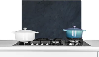 Produktbild von KitchenYeah®  Spritzschutz Küche - Küchenrückwand - Wandschutz für Herd und Spüle - Zement - Industrie - Beton 60x40 - Alu-Dibond (Alternative zum Spritzschutz aus Glas) - Hitzebeständig - Herdspritzs