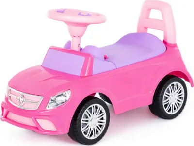Produktbild von Rutscher Auto pink Super Car Nr.3 Sound Kinder Rutscherfahrzeug Lauflernhilfe