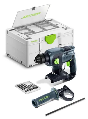 Produktbild von Festool Akku-Kombihammer KHC-S 18-Basic-Set 18 Volt SDS-Plus Bohrerset Systainer