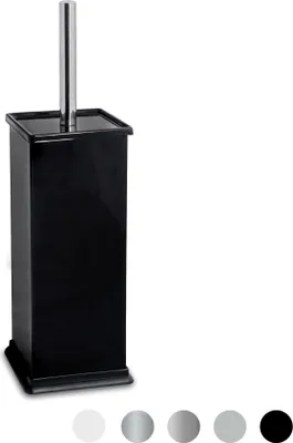 Produktbild von Harbour Housewares Quadratische Toilettenbürste – Schwarz
