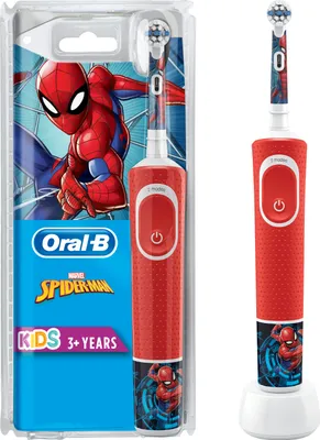 Produktbild von Oral-B Kids Spiderman Elektrische Zahnbürste, Kinder ab 3