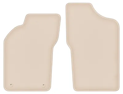 Produktbild von DURBAN Beige Velours-Fußmatten vorne für Alfa Romeo 155 Limousine (1995-1999)
