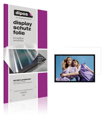 Produktbild von 2x Schutzfolie für TABWEE T60 klar Displayschutzfolie Folie Display Schutz dipos