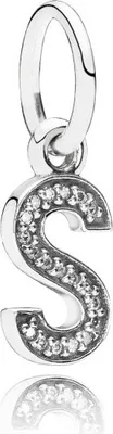 Produktbild von Pandora Charm - Buchstabe S - 791331CZ
