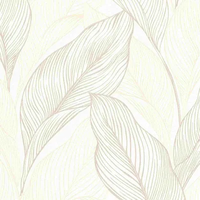 Produktbild von Strukturtapete 10282-02 Vliestapete Blumen Floral 0.53 x 10.05 m Erismann Collage Creme