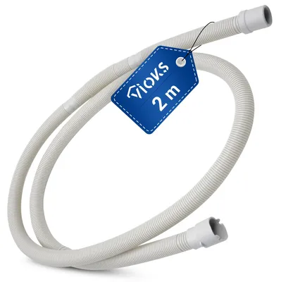 Zdjęcie produktu dla Wąż odpływowy VIOKS, 2,0 m, zamiennik do zmywarek, pasujący do modeli Beko 1740160300