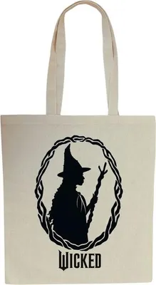 Produktbild von Wicked Stofftasche Uni Elphaba weiß Standard