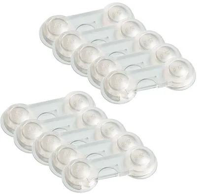 Produktbild von 10 klare Deurschlitze für Säuglinge, Kleinkinder, durchsichtig