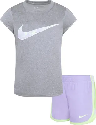Obrázok produktu pre Nike Kids Printed Clutempo Set Grau 6-7 Years Jungen,Mädchen Grau 6-7 Years
