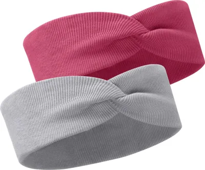 Produktbild von Bubalove | Stirnband | Haarband SET | Baumwolle | 48-52 cm | Rosa, Grau | Haarbänder