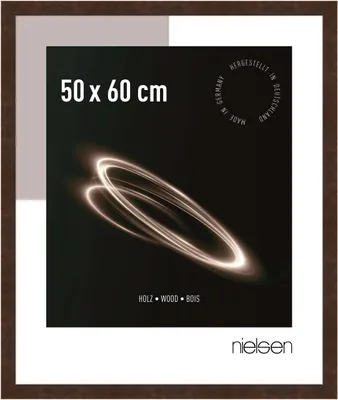 Produktbild von nielsen Holz Bilderrahmen Essential, 50x60 cm, Palisander