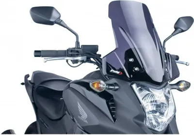 Produktbild von PUIG Dunkelrauch Touring Windschild 480x420mm für Honda
