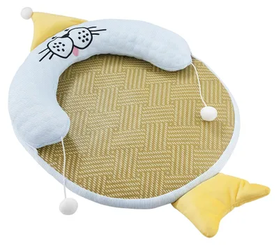 Immagine prodotto di Solidchoice - Lettino per gatti in bambù, traspirante, 90 x 57 cm