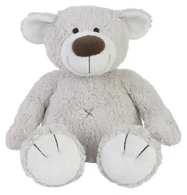 Image de Happy Horse Doudou Ours Baggio 70cm - Gris - Grand ours en peluche