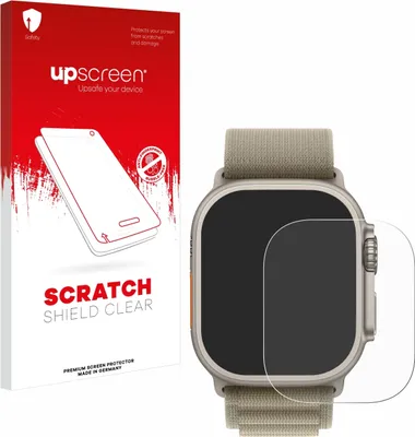 Produktbild von upscreen Schutzfolie für Apple Watch Ultra 2 (49 mm) Displayschutz Displayschutzfolie Folie Klar Transparent