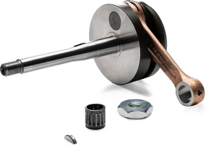 Image de Vilebrequin Malossi 12mm axe de piston pour Piaggio, Vespa cyclomoteurs