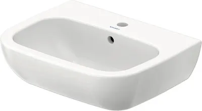 Produktbild von DURAVIT Waschtisch D-Code 55 x 43 cm weiß glänzend 2310550000