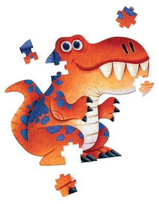 Imagen del producto de Crocodile Creek Puzzle Gigante - 48 piezas - Dinosaurios