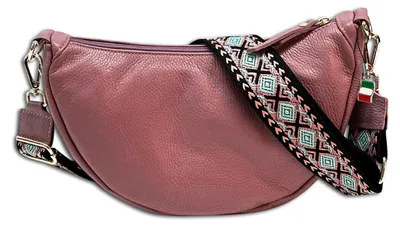 Produktbild von Florence Leder Tasche Umhängetasche Citytasche rosa OTF823A