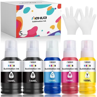 Zdjęcie produktu dla SolidKeus - Zestaw tuszy sublimacyjnych do drukarek Epson, pojemność 580 ml