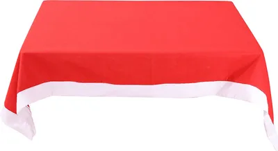 Produktbild von 132cmx208cm Weihnachten roter Rechtecktischtuch Tuchschreibtisch Schutzdekoration Abdeckung