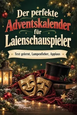 Produktbild von Der perfekte Adventskalender für Laienschauspieler