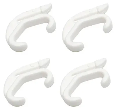 Gleitvorhanggleiter für Swish Valance, 15 Stück, weiß