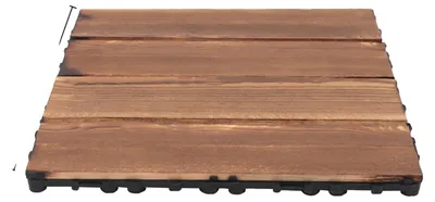 Immagine prodotto di Piastrelle per pavimenti in legno, ad incastro, resistenti, color marrone