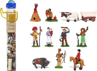 Zdjęcie produktu dla Safari Ltd Wild West TOOB, 3 lat(a), Wild West, Wielobarwny