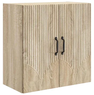 Image de vidaXL Armoire murale en chêne Sonoma 59 x 31 x 60 cm, aggloméré