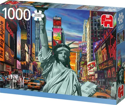 Productafbeelding van Jumbo Puzzel 18861 - New York Collage - 1000 stukjes